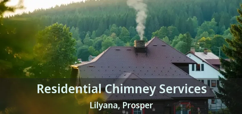 Residential Chimney Services Lilyana, Prosper - TX